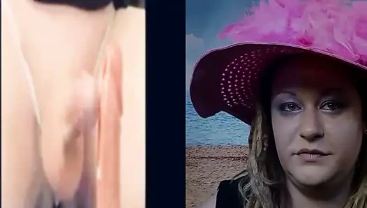 Eşcinsel kadın kılıklı kız için küçük penis aşağılayıcı