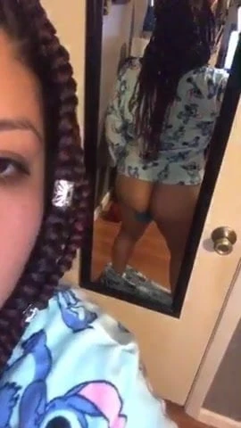 Playing with toy in her ass!
