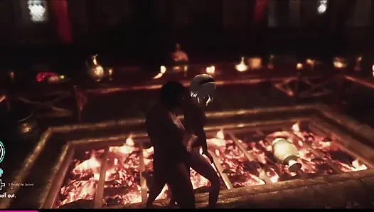 Banging 2B in Skyrim OSEX (Nier x Skyrim)