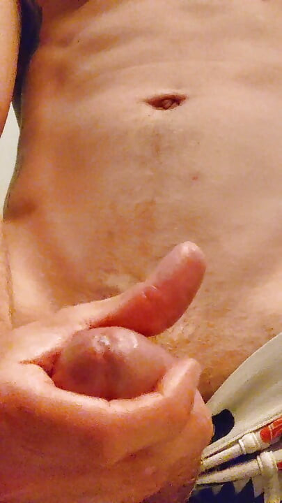 Slow mo cum shot