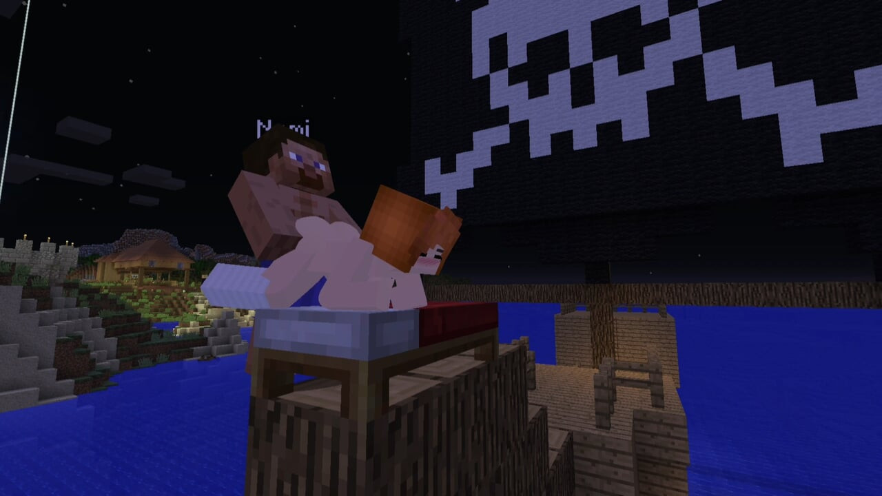 Minecraft Jenny Mod Fapcraft - Nami, una mujer codiciosa y caliente con una grandes tetas y culo!