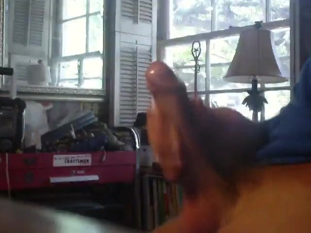 stroking and cumshot