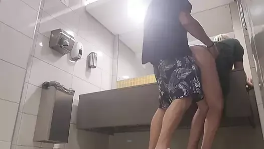 Cheating with My Ex Wife in Public Bathroom While My New Wife Is Shopping