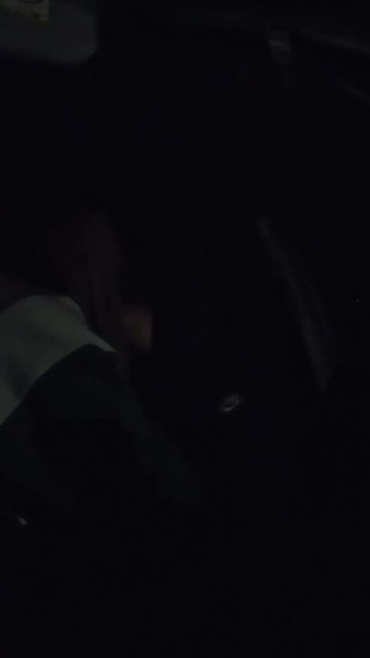 Girl Sucking Dick Stranger in Car Sucked All the Cum