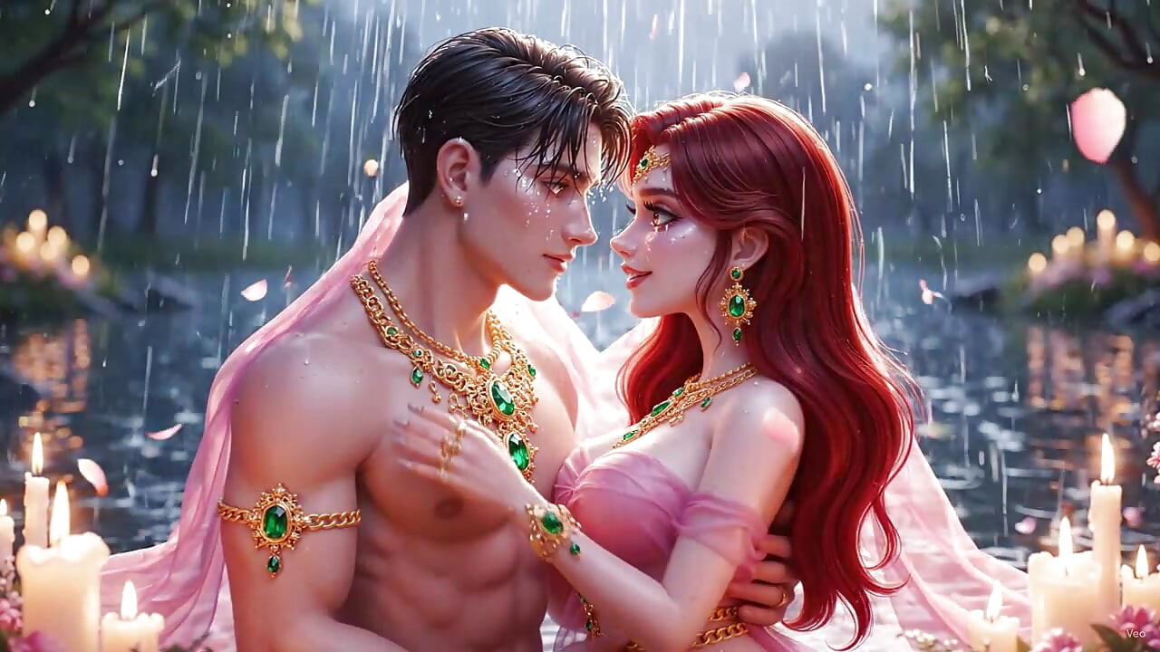 Extreme nahaufnahme desi kissing - gold schmuck mein sexy indisches mädchen aur, hübscher junge, volle romantische nacht