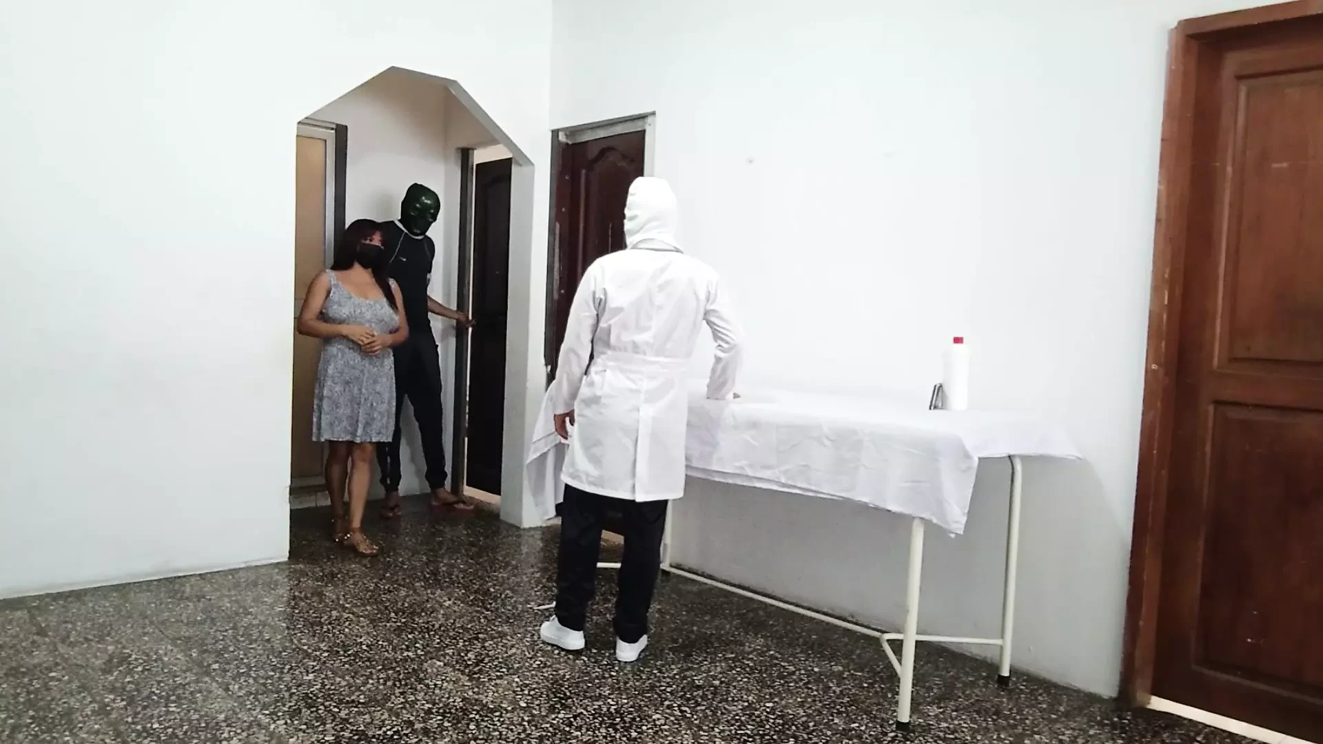 Cheating whore gets fucked by her doctor
