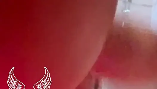 Oiled-up Brazilian Latina Gets Fucked Hard and Makes Cock Cum