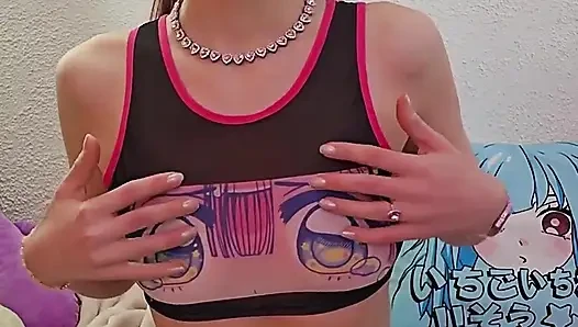Ahegao 31 talimatı - Hollandalı kız çapraz gözleri ve diliyle vuruşlarını yönlendiriyor (Hollandaca)