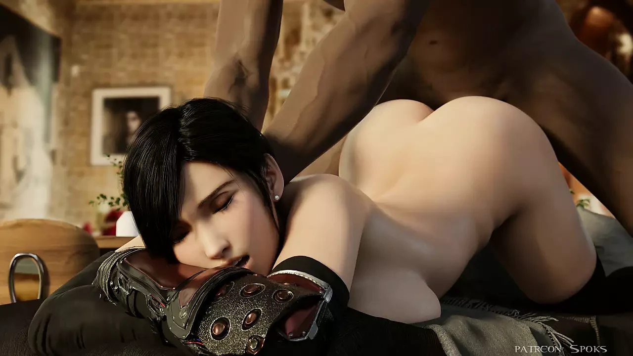 TIFA GETTING FUCKED BY BARRET From Final Fantasy 7
