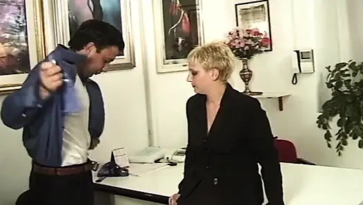 Horny MILF's Job Interview Ends in Sloppy Anal Drilling