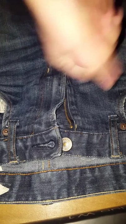 Cum on Jeans