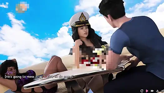 Pure love #10 - Ava gave Johannes a blowjob then a boob job