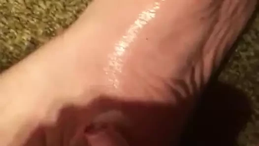 kahrolası ve sağladım üzerinde benim ayak 25yold