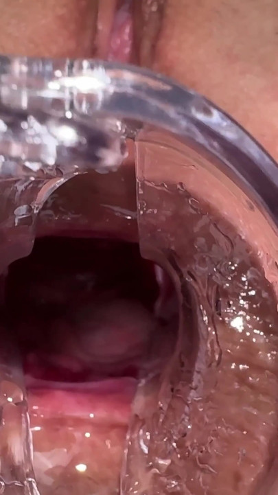 Iconic moment from "Look inside my tight asshole. Anal speculum. Opened holes orgasm"