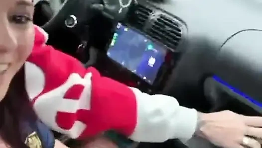 Babyfantasy83 – Ich ficke meine Muschi hinten in Dylan Gautiers Taxi