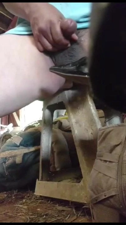 Net friend cum on my exgfs heels