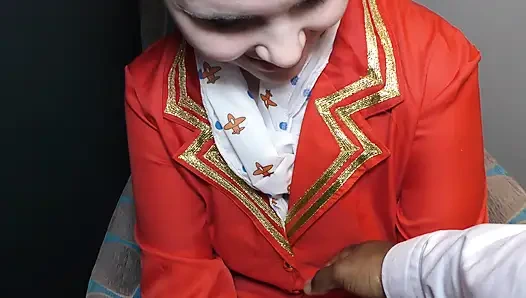 Shy English Air Hostess First Time BBC