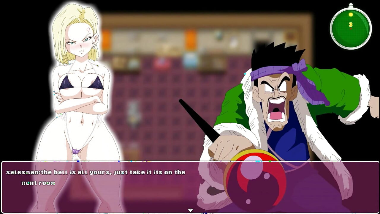 Android Quest for the Balls - Dragon Ball Part 3 - Android 18 and the Big Dick by Loveskysanx