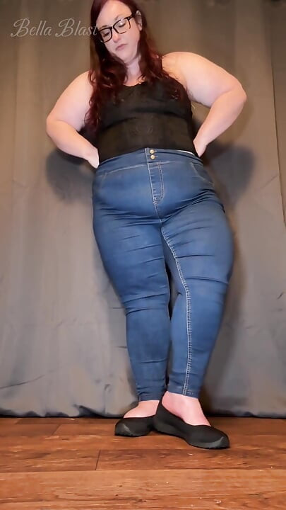 Take It Down Your Throat and Thank Me! You Have No Choice as I Dominate You with My Big Stinky BBW Feet