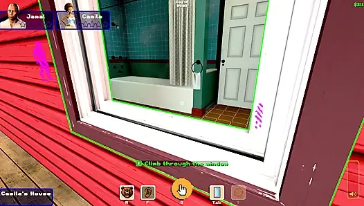 Полный геймплей - моя сексуальная соседка 2, часть 5