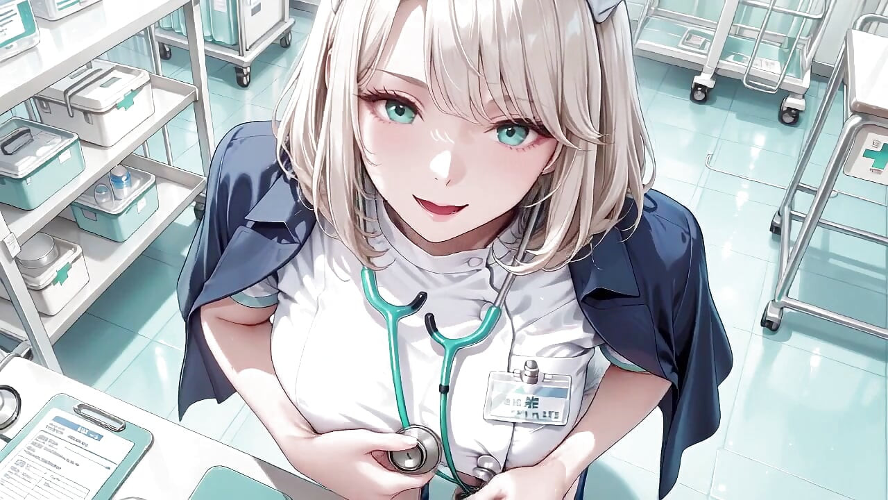Blonde Nurse! Private Moments in the Hospital Corridor, Secrets Under That White Coat Are Insane!