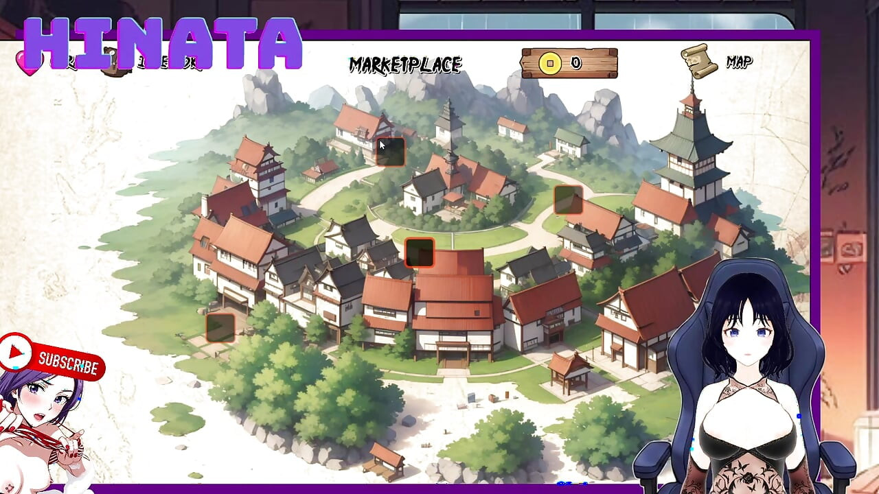 I spy on HINATA while she EXERCISES in the HOSPITAL with a gown and bathrobe, everything is transparent