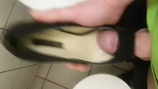 sikişme açık parmak topuklu