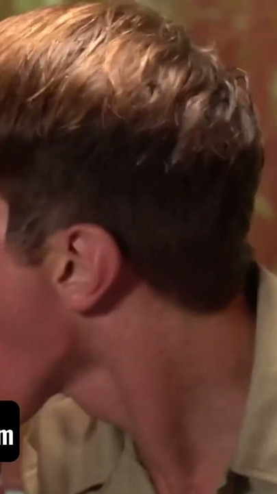 Boys At Camp - Scout Master Joshua Kelly Sucks And Swallows His Two Twink Student's Huge Load Of Cum | Clip 1