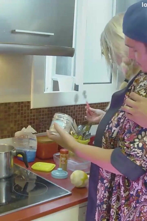Busty Mature Woman Cooks Her Star Recipe