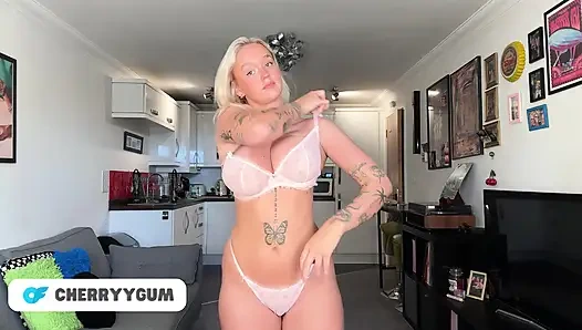 4k şeffaf deneme transparan transparan elbisesiz