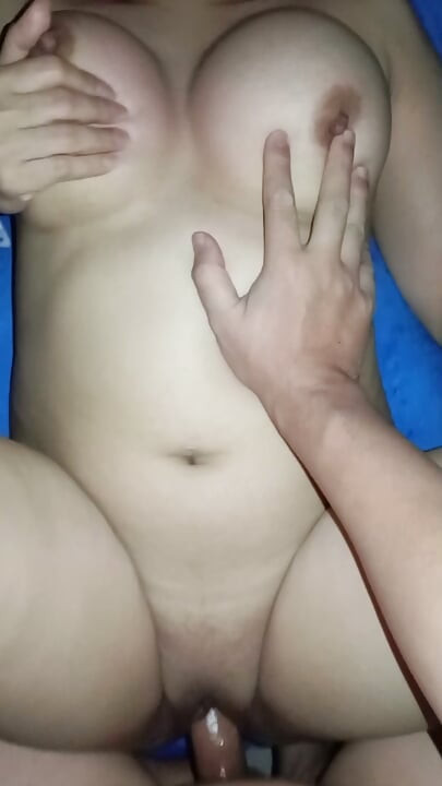 Voluptuous stepmom asks her stepson to fuck her hard.After she climaxed, she got it again.
