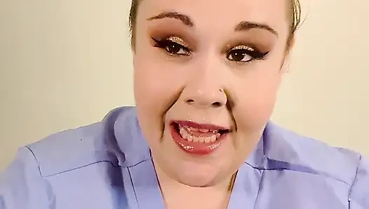 Naughty Nurse Checks your Naughty Prostate