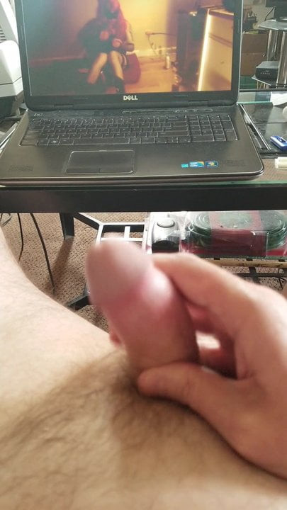 Saturday jerk off and cum shot