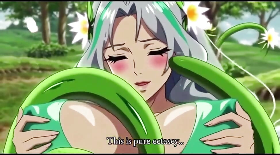 Sensual Forest Fantasy Vines Squeeze Her Big Boobs and Hips