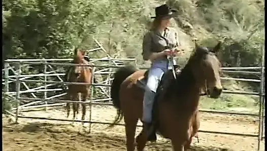 Ranch hand fucking the cute babe