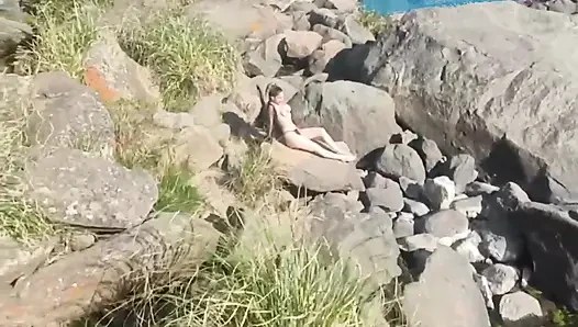 Divinamaruuu - Extreme Sex in the Arroyo De Las Sierras De Córdoba Fucking Outdoors with Real Risk
