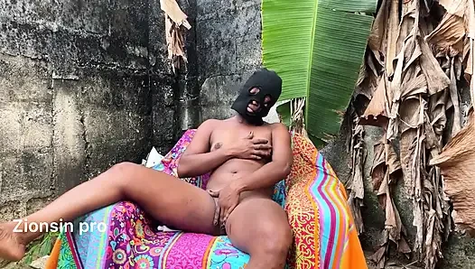 Afrikanischer Outdoor-heißer Fick Bei Heißem Wetter