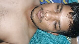 Alone Hot Boy masturbation himself