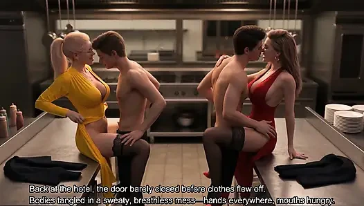 A Wife and Stepmother Real Fucking a Wild Night with Sophia