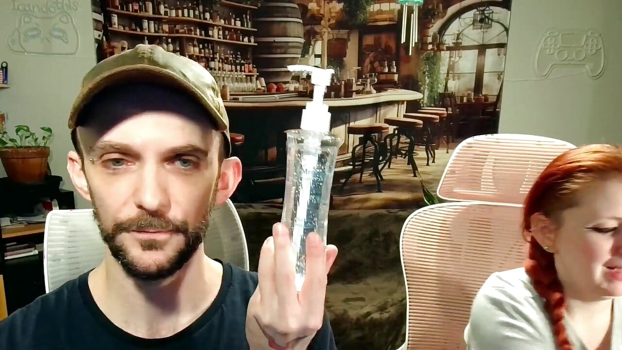 Mrgras Water-based Premium Lube Unboxing and Creampie