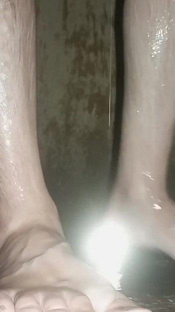 Spectacular moment from "My naked surveillance video"