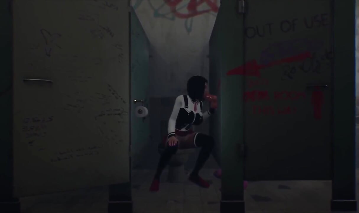 Surprise gloryhole