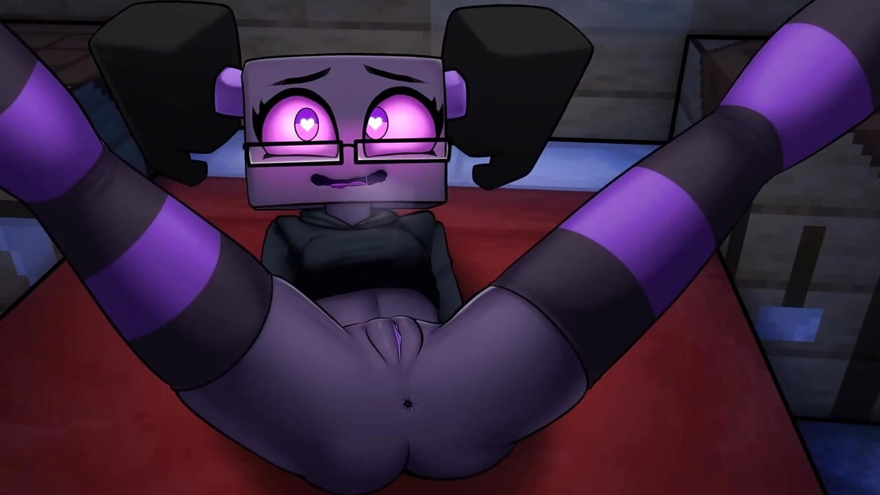 Minecraft HornyCraft - part 18 - Loveskysanhentai द्वारा Endergirl के लिए गांड चुदाई झुकती है