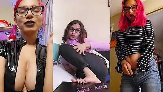 Goddess Rarity tells her submissive betas what to do!