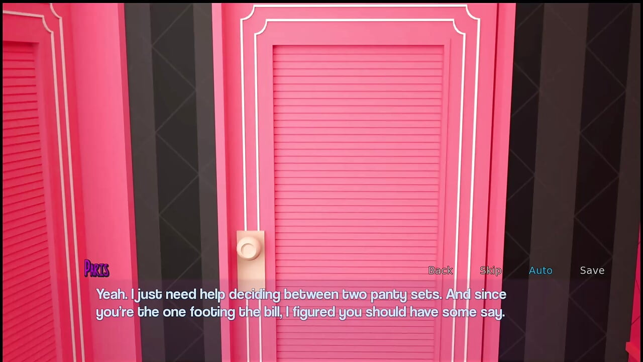 gambar sempurna #2 Paris pergi membeli-belah untuk seluar dalam