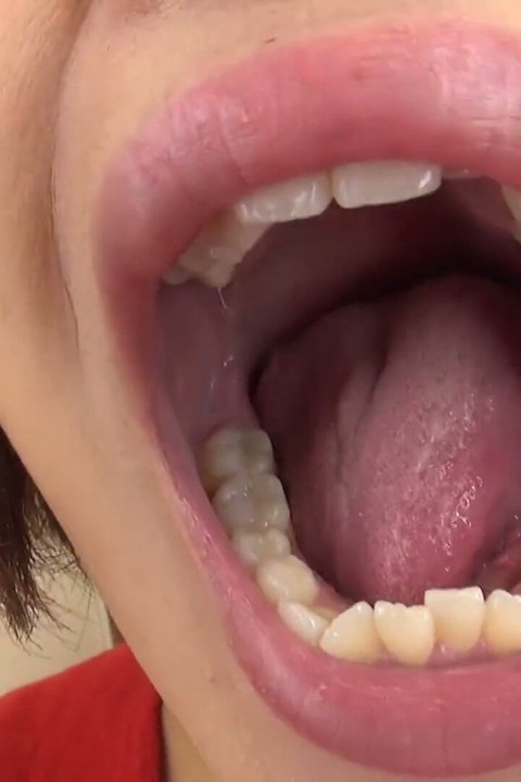 Dental and Oral Self-Shots - Playful Tongue of Konoha Kasukabe