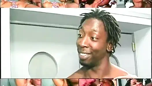 Чирлидерши в действии... Трахаю киску, сосу большой черный член