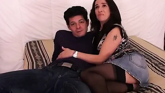 Horny MILF Sucks and Fucks in Stockings Frenzy
