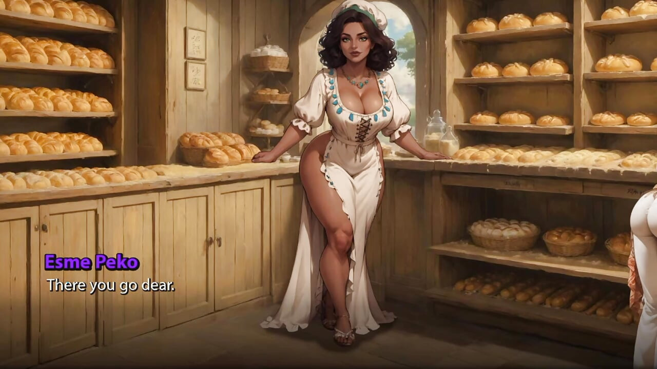 Fuck Beautiful Woman in the bakery shop
