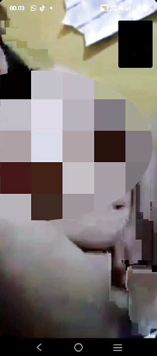A video call with a friend's wife even naked makes me masturbate part2